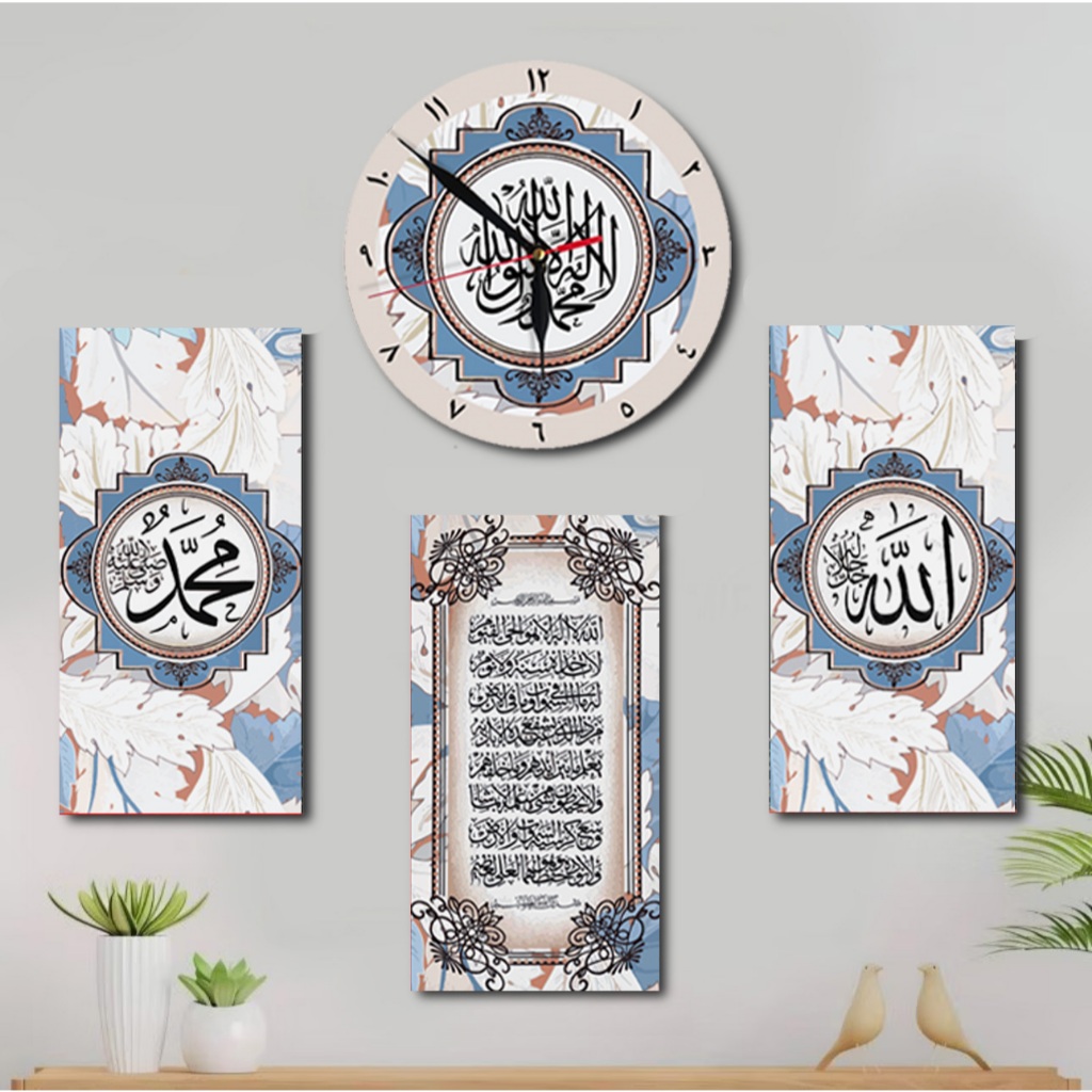 jam dinding aesthetic ruang tamu | jam dinding aesthetic kamar tidur | Jam dinding kamar - set 3 hia