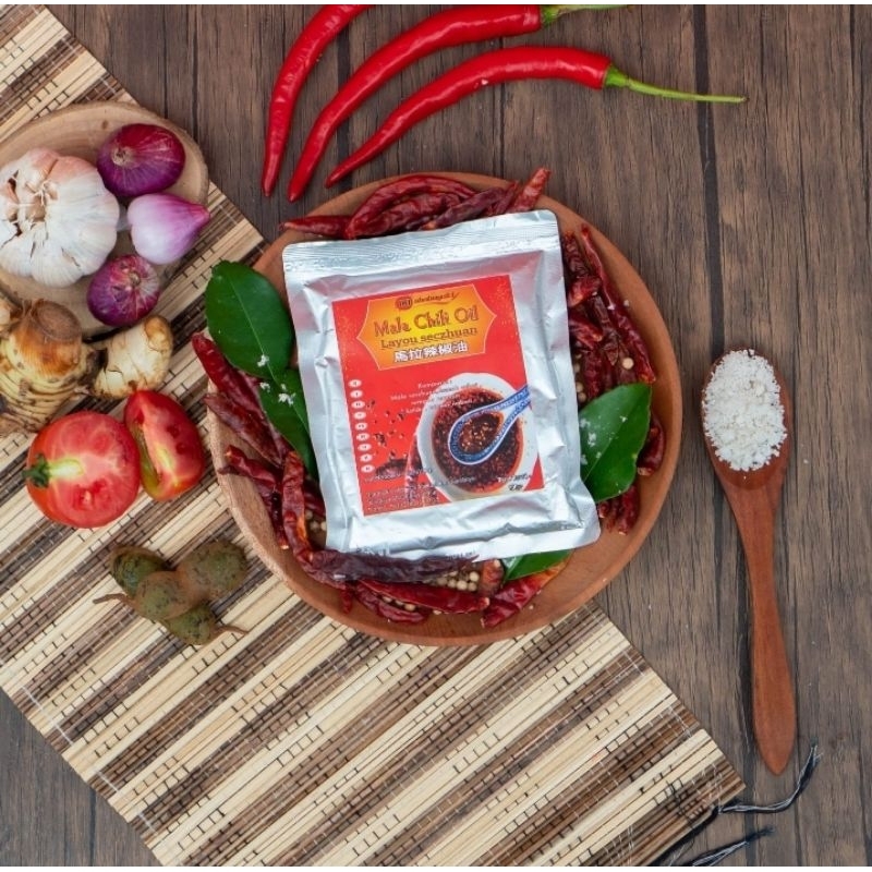 

Mala Chili Oil 1kg Halal | mala chili oil 1000gr