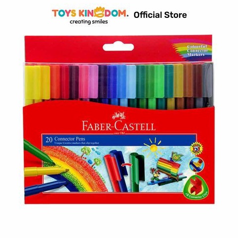 

KODE I83O Toys Kingdom Faber Castell Set 2 Pcs Spidol Connector 112Advdcb Alat Tulis Warna Warni Spidol Warna Spidol Mewarnai Perlengkapan Gambar Mewarnai Perlengkapan Tulis AnakAnak