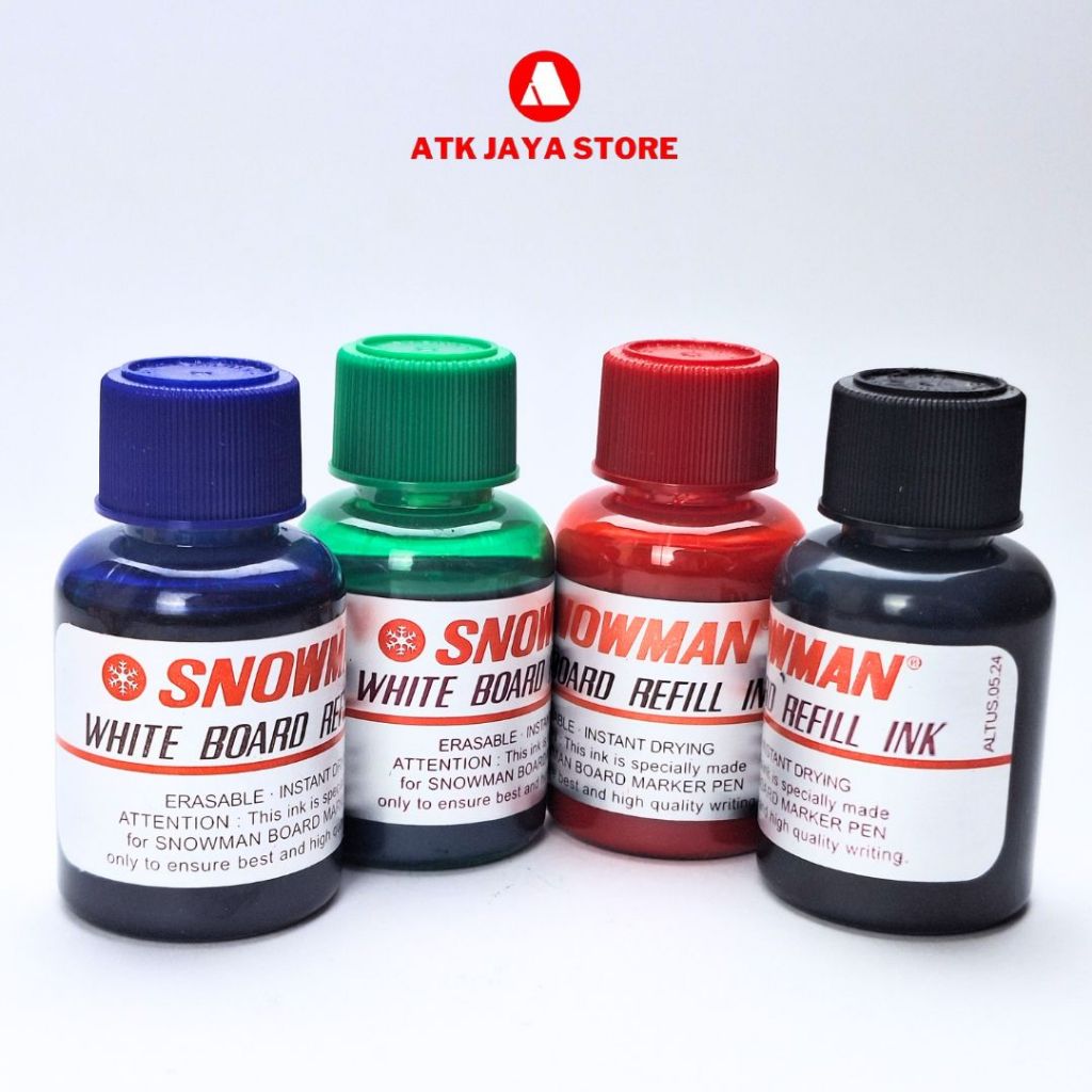 

Tinta Whiteboard Boardmarker Snowman / TINTA isi ulang spidol WBI-20