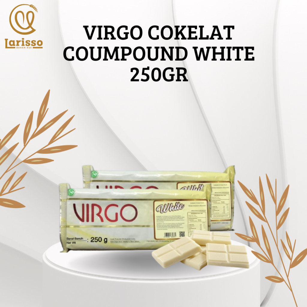 

VIRGO COKELAT COMPOUND WHITE 250GR