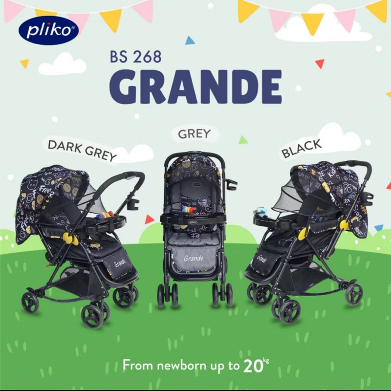 Stroller Pliko Grande