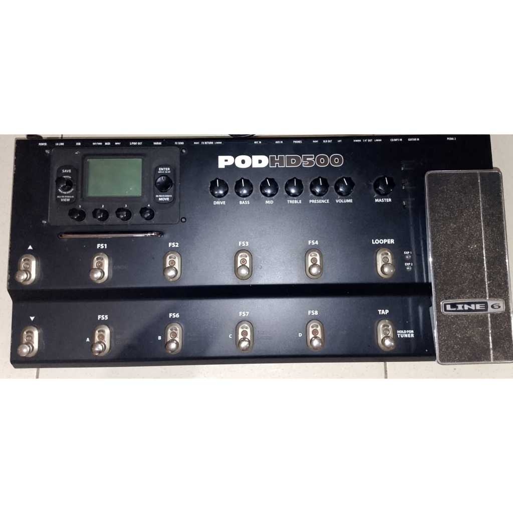 Efek Gitar Line 6 POD HD 500