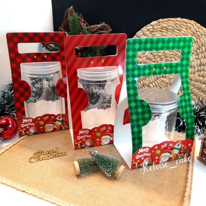 

( isi 10 box / @ 5.500 ) BOX/ DUS CHRISTMAS/NATAL UNT 1 TOPLES JAR 1000 ML