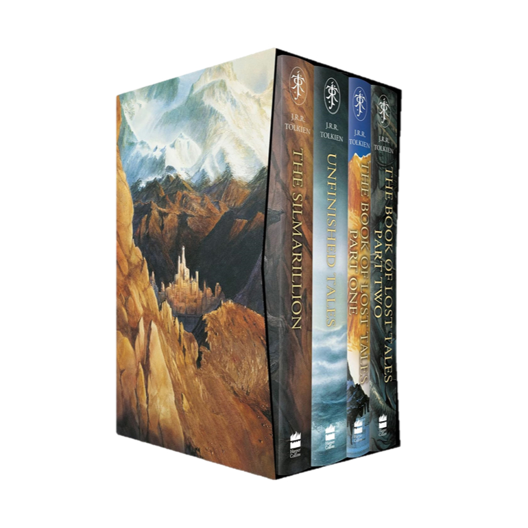 J.R.R. Tolkien - The History of Middle Earth 1 illustrated hardcover box set (English)