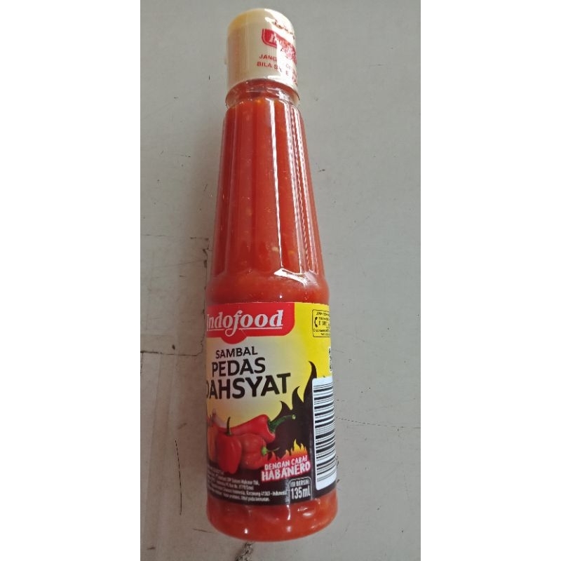 

indofood sambal pedas dahsyat 135ml