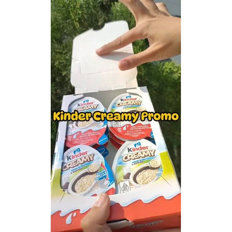 

Kinder Creamy 19gr