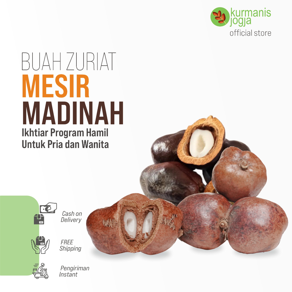

Buah Zuriat Promil Original Madinah Doum Belah Premium Berkualitas