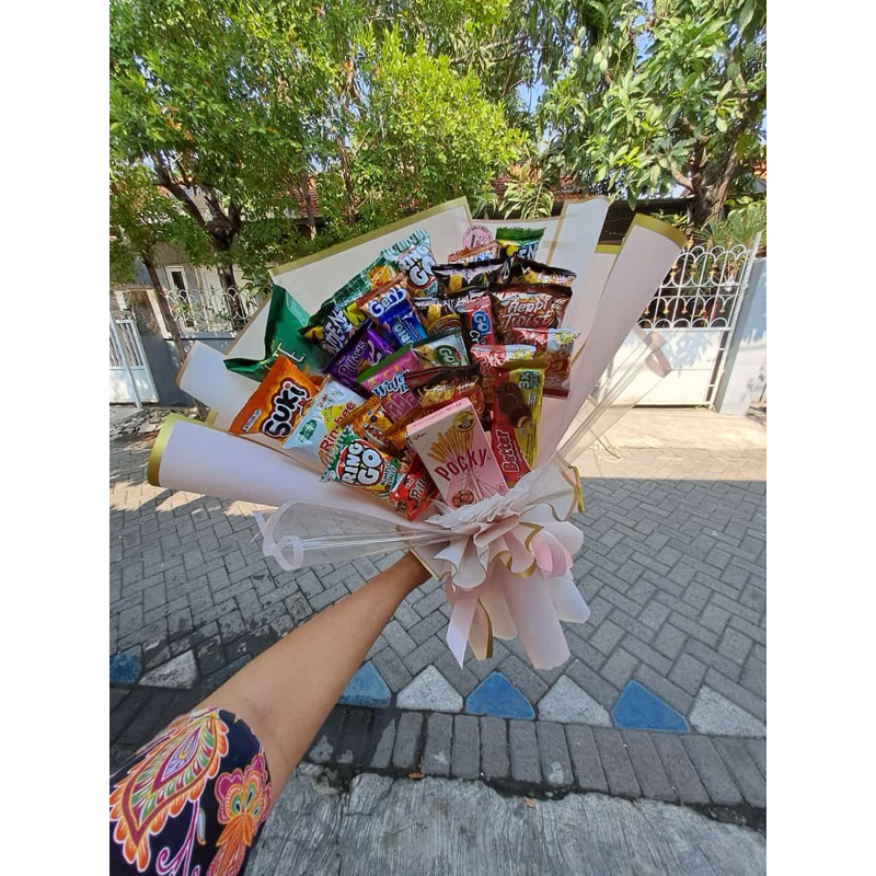 

buket snack jumbo ala fafabucket