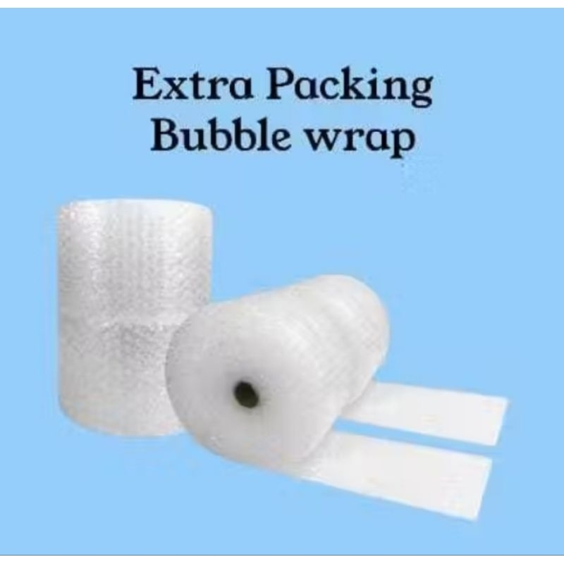 

TAMBAHAN PACKAGING / EKSTRA PACKING BUBBLE WRAP