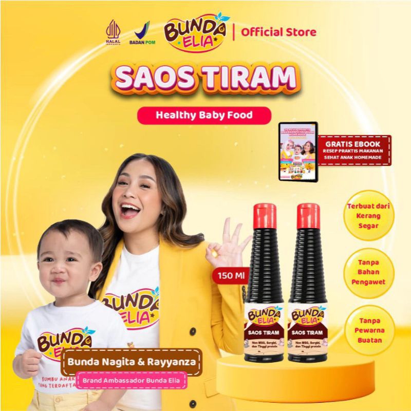 

Bumbu Bunda Elia Saus Tiram Non MSG / Bumbu MPASI / Bumbu Anak Non MSG / Saos Tiram Non MSG / Saus Tiram Halal