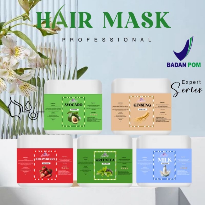 HAIR MASK ANAK-ANAK DAN DEWASA EXPERT SERIES 300ML BPOM