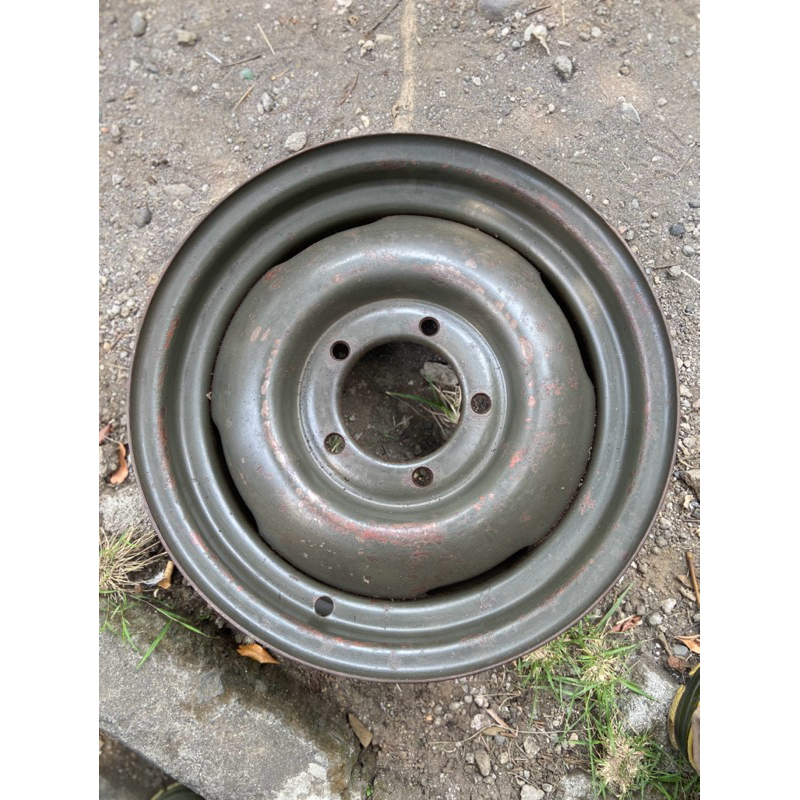 Velg Willys Gaz CJ jimny taft R16 Bahan 0 dempul jual Bijian / satuan