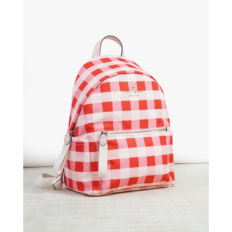 Kate Spade Chelsea Nylon Medium Backpack Pink Multi AUTHENTIC