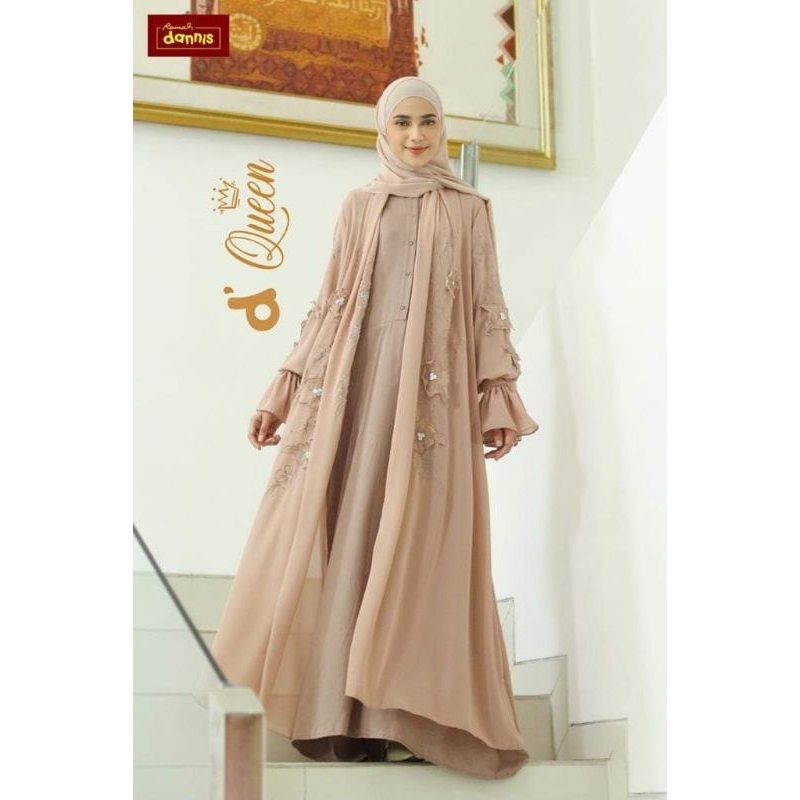Gamis Mewah Dannis d'Queen / Gamis Dewasa Terbaru Dannis Queen Dv