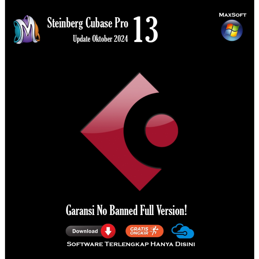 Steinberg Cubase Pro 14 [Win-Mac] Lisensi Permanent