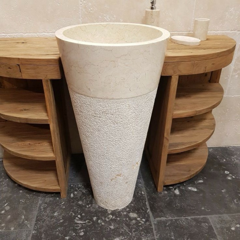 Pedestal batu marmer | Washtafel cuci tangan