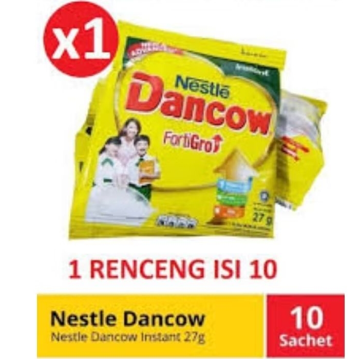 

Fortigro Sachet 26gram 1 renceng 10 sachet/Dancow