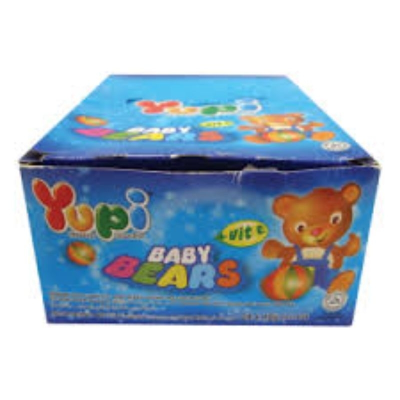 

Yupi Candy Gummy 1box 24pc x 7gram