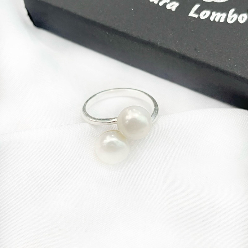 Cincin perak 925 asli lombok bersertifikat Perhiasan perak 925 asli bersertifikat Aksesoris cincin p