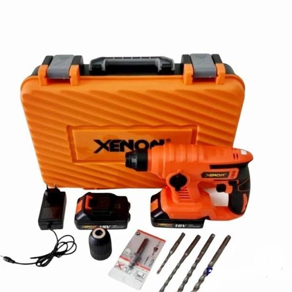Mesin Bor Bobok Baterai/Cordless Hammer Drill 18V Merk Xenon