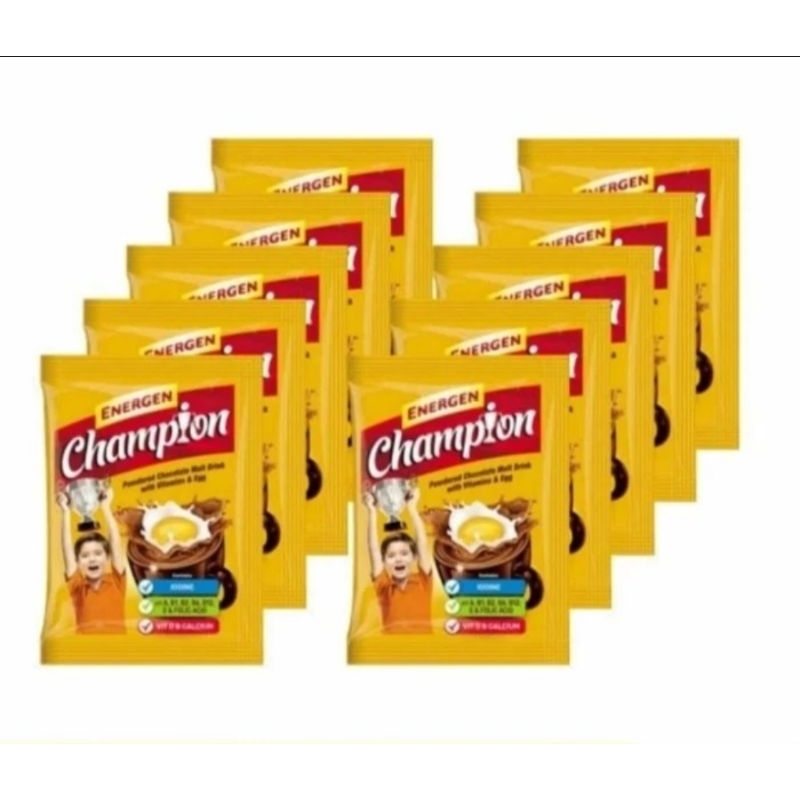 

energen susu champion / energen campion 1 renceng isi 10sachet