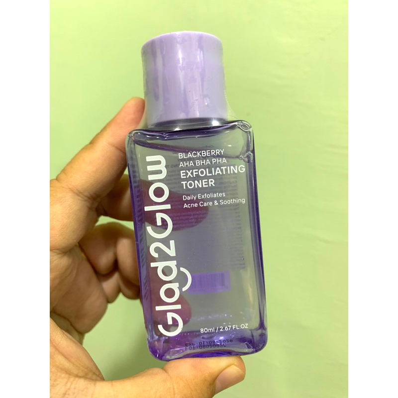 GLAD2GLOW BLACKBERRY AHA BHA PHA EXFO TONER