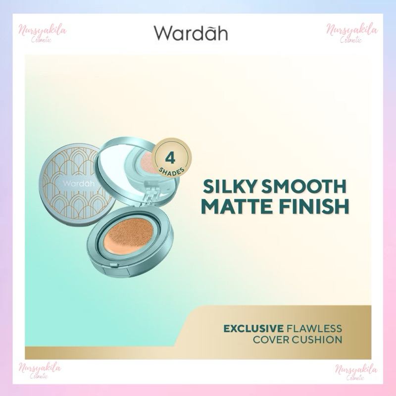 Wardah Exclusive Flawless Cover Cushion 15 gr - Alas Bedak