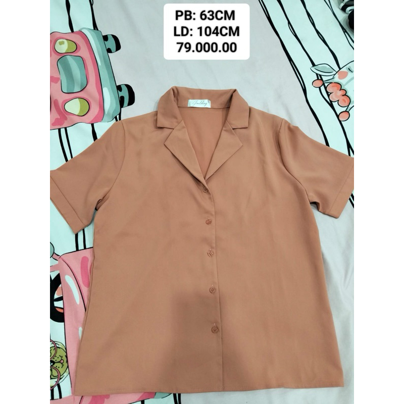 top goulding kemeja preloved