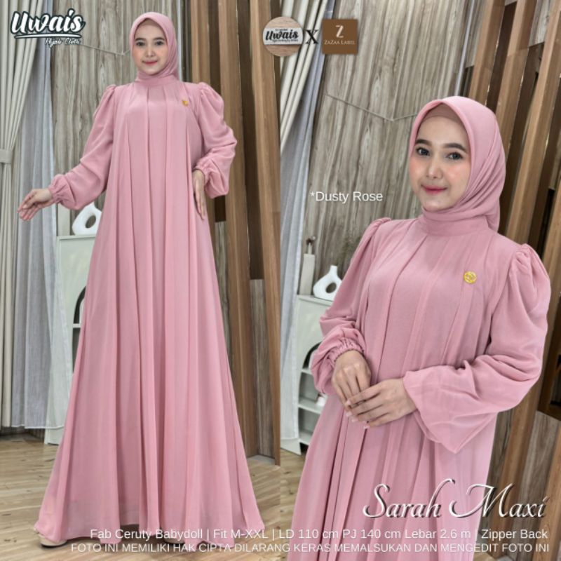 SARAH MAXY GAMIS CERUTY WANITA