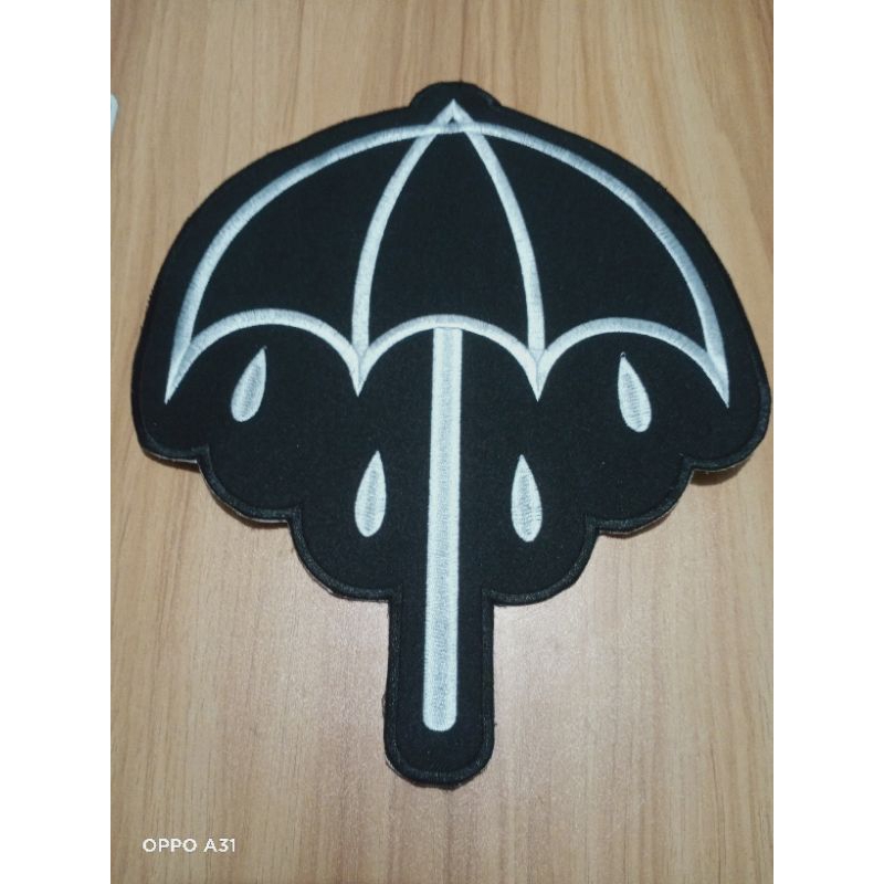 patch bordir emblem bordir logo band Bmth,B