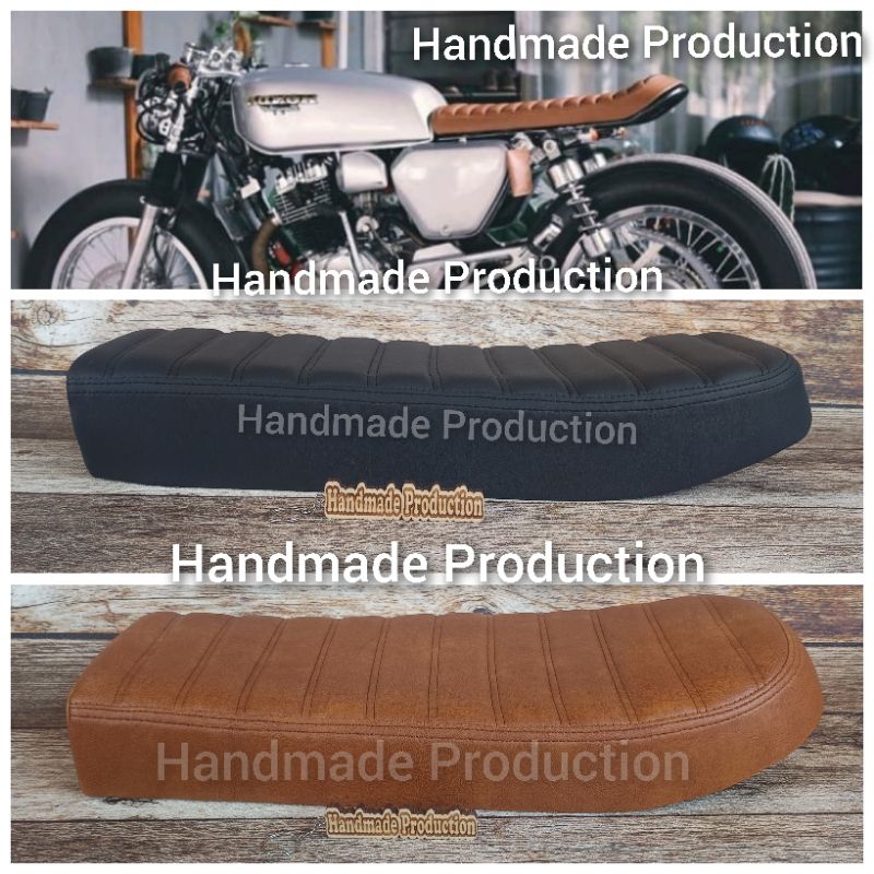 Jok Japstyle Jok Motor Custom Jok Custom Japstyle Jog kursi sadel motor Custom Scrambler Bratstyle T