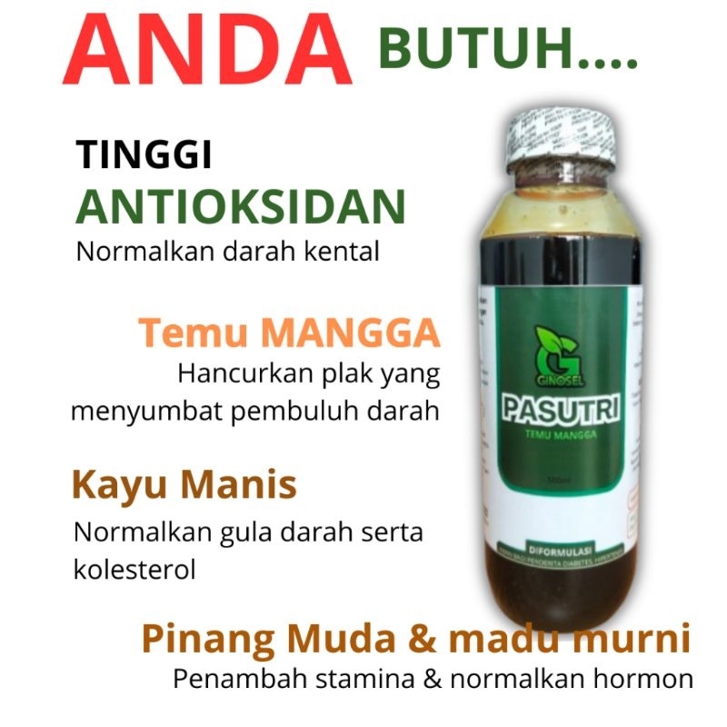 

Madu Pasutri by Ginosel 500gr ORIGINAL || Madu Diabetasol untuk Vitalitas