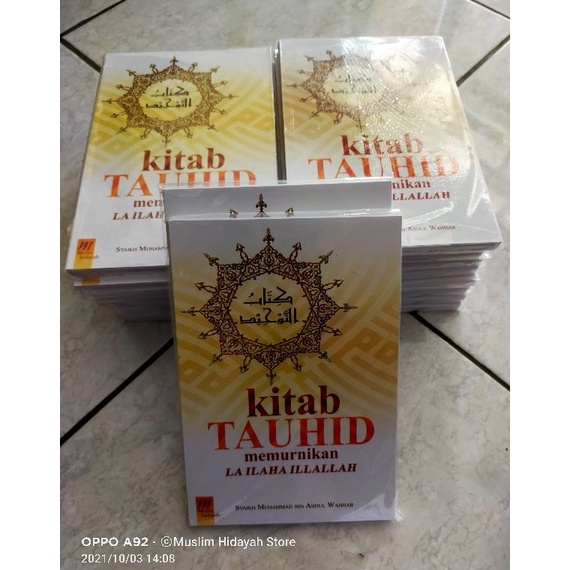 

KODE N95Y Kitab Tauhid Syaikh Muhammad bin Abdul Wahhab Media Hidayah