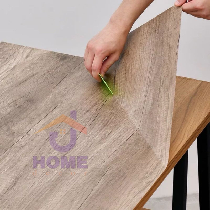 Sticker Decosheet PVC Pelapis Meja Furniture HPL Kayu Triplek
