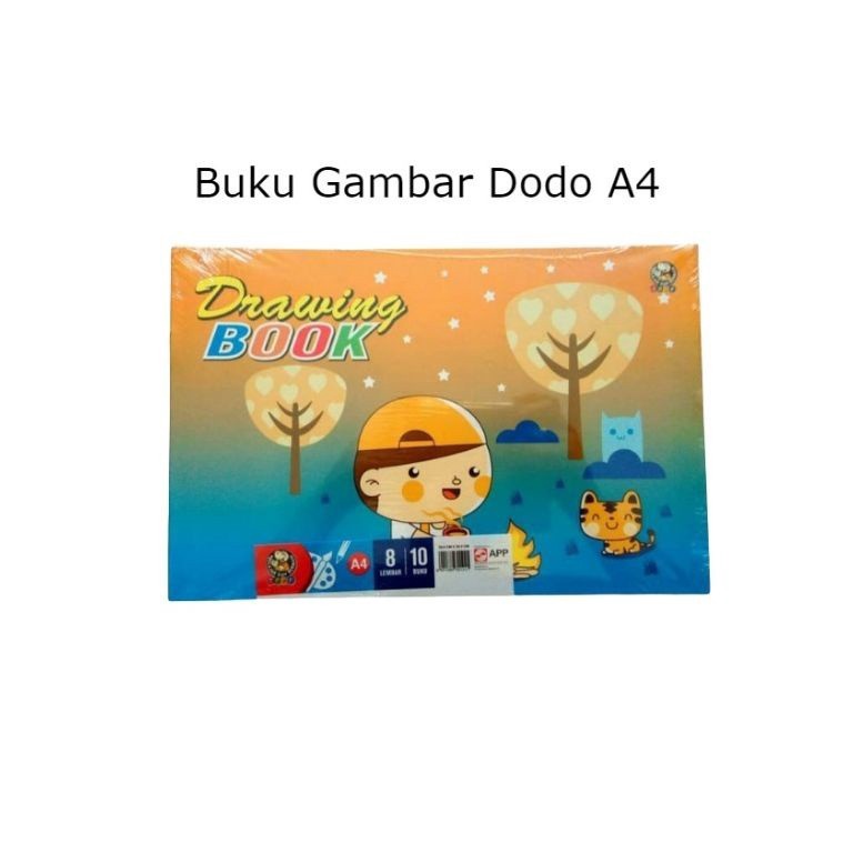 

Paket Kejutan Buku Gambar A4 Dodo 1pak1buku