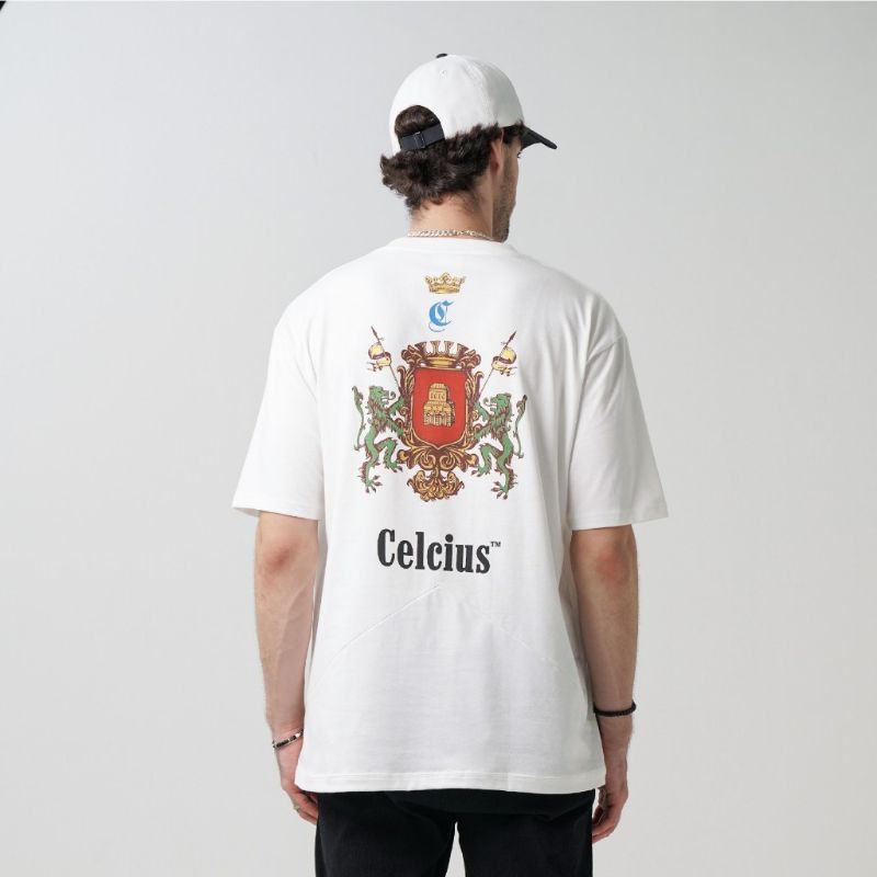 [HOT][COD] KAOS CELCIUS MUSTANG PUTIH PRIA/WANITA