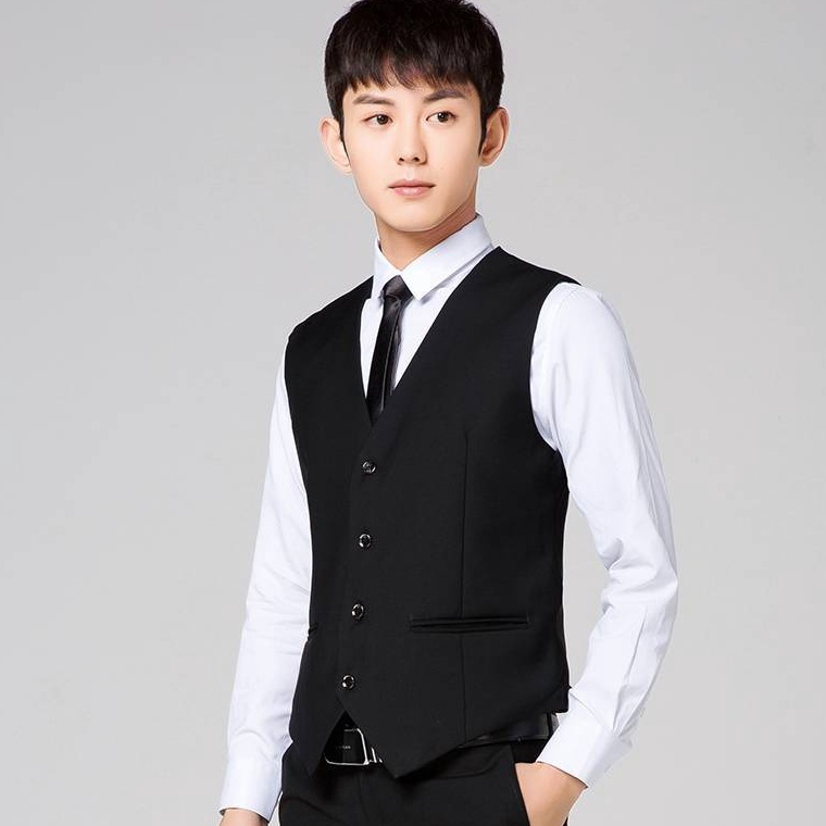 Mar Collection  Rompi Pria Slimfit Rompi Jas Formal Dalaman Jas Pria