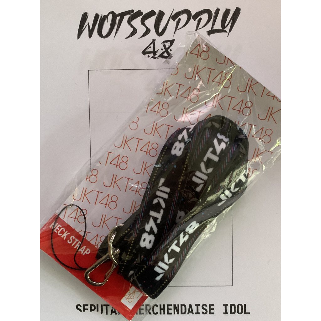 LANYARD OFFICIAL JKT48 NEW ERA BLACK