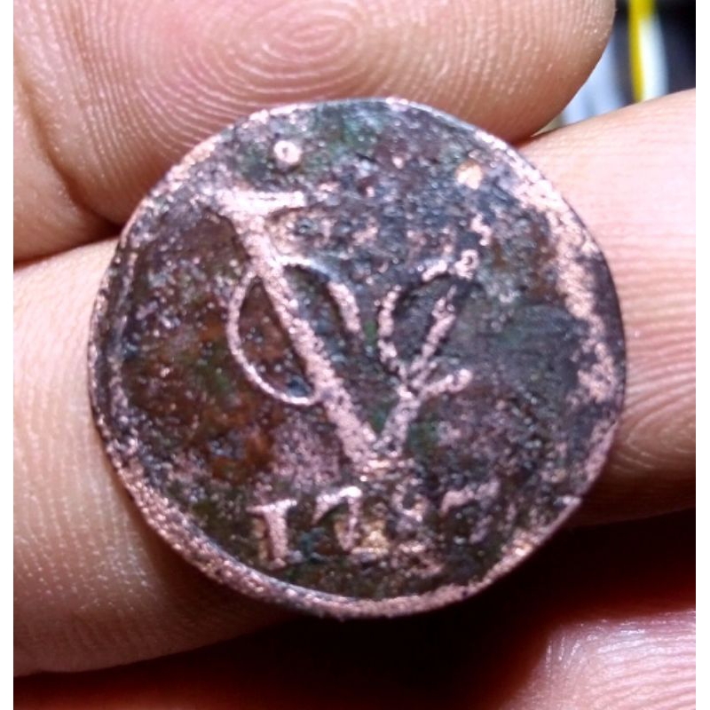 Koin VOC 1 Duit Holland 1787