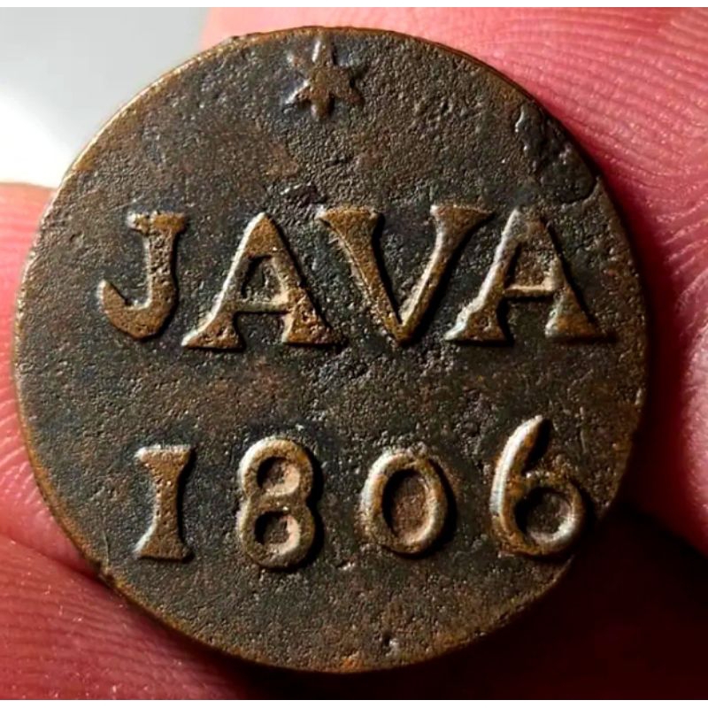 Koin 1 Duit Louis Bonaparte 1806 Nice