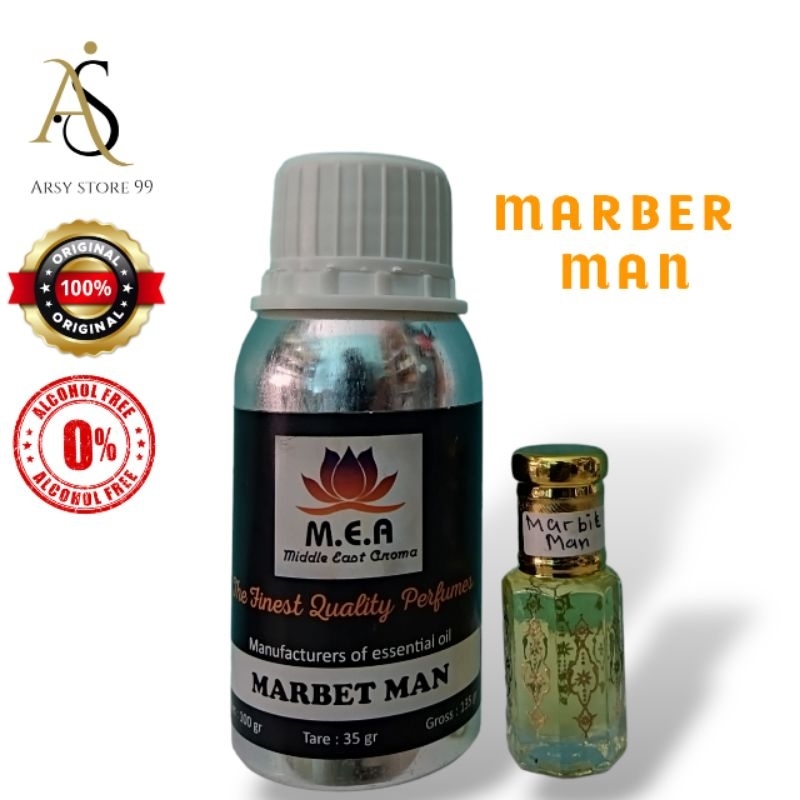{Grosir} Parfum Marbet Man | 6 Mili (full bibit)