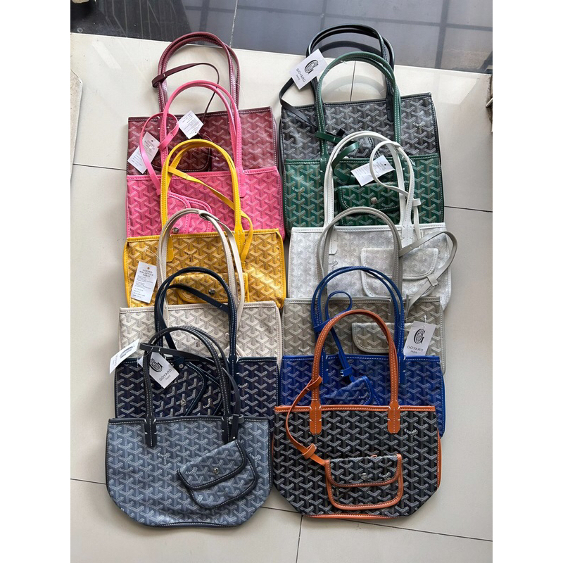 TAS GOYARD ANJOU MINI REVERSIBLE BAG PREMIUM QUALITY