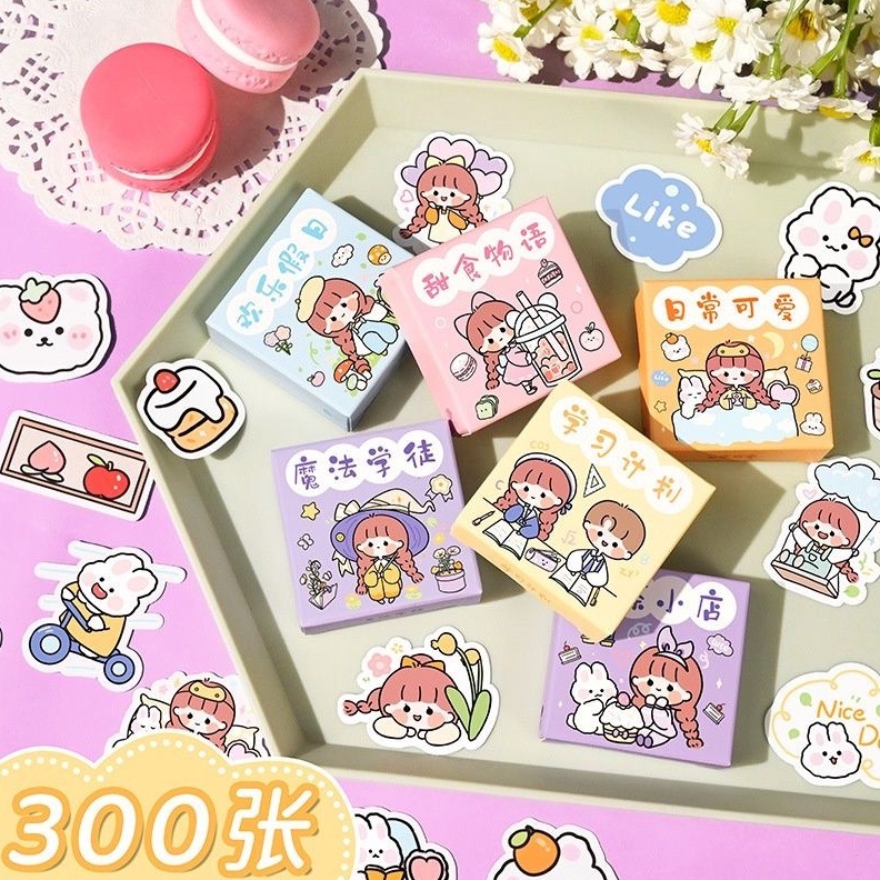

Diskon 5 Terbatas 3pcs Stiker Aesthetic Tumblr Deco Scrapbook Bujosticker A118