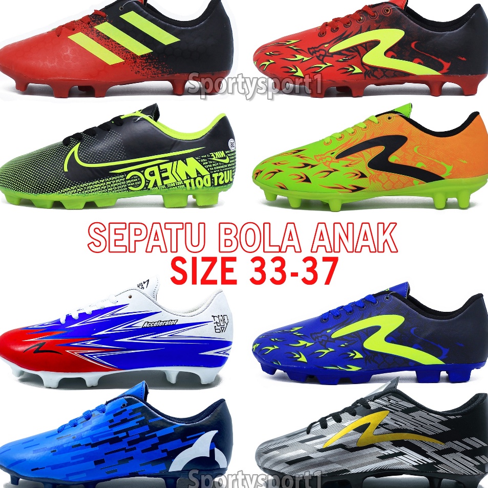 Update Terupdate  SEPATU BOLA ANAK SIZE 32 33 34 35 36 37 38 SEPATU BOLA JUNIOR SEPATU BOLA ANAK ORT