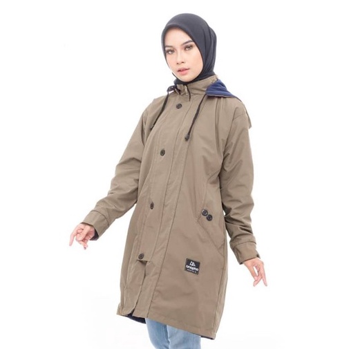 KODE R67X Jaket syari Jaket muslimah Jaket syari Parka cewek Parka wanita jaket wanita jumbo