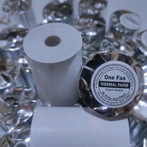 

Harga Terbaru kertas rollkertas kasir thermal 58x37 coreless paket 1 pack isi 1 pcsroll