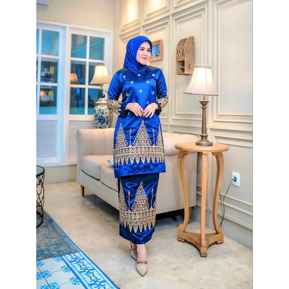 KODE S15V EKNew Set Baju Kurung Bordir 2  Baju Kurung Modern  Kebaya Modern  Kebaya Baju Kurung Pada