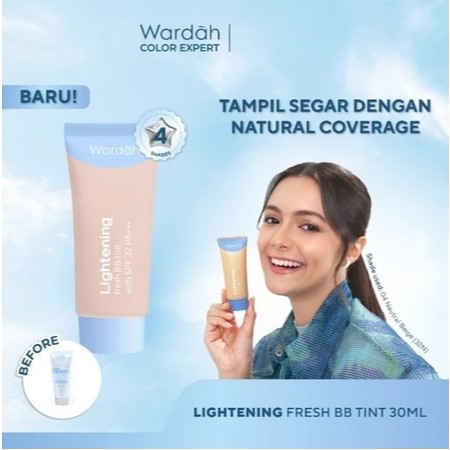 Wardah lightening Bb Cream 30ml / Cream Pelapis bedak