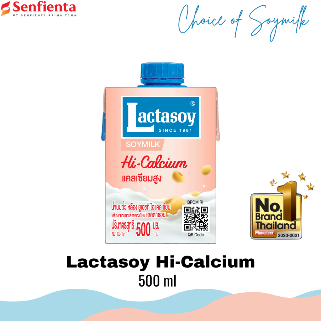 

Lactasoy Soy Milk Hi - Calcium 500 ml